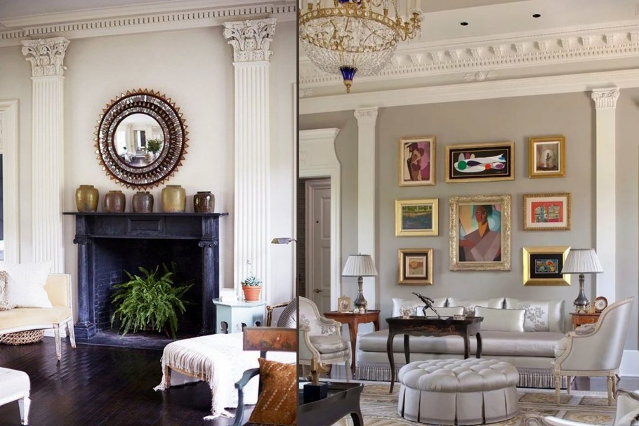 Пилястры в интерьере