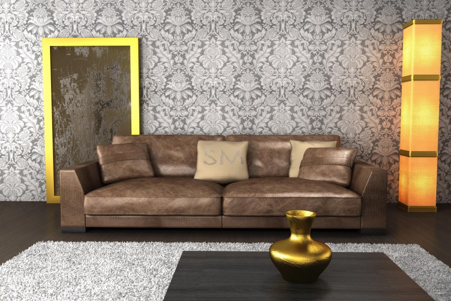 Гламурная современная мебель диван