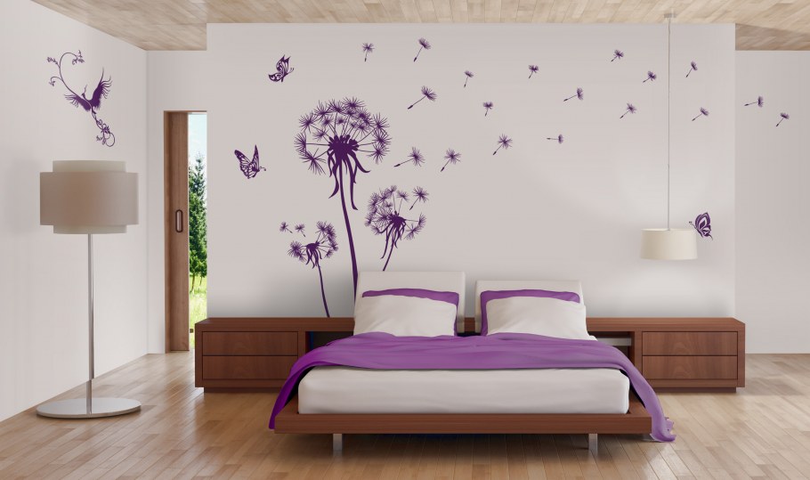 Акриловые наклейки на стену