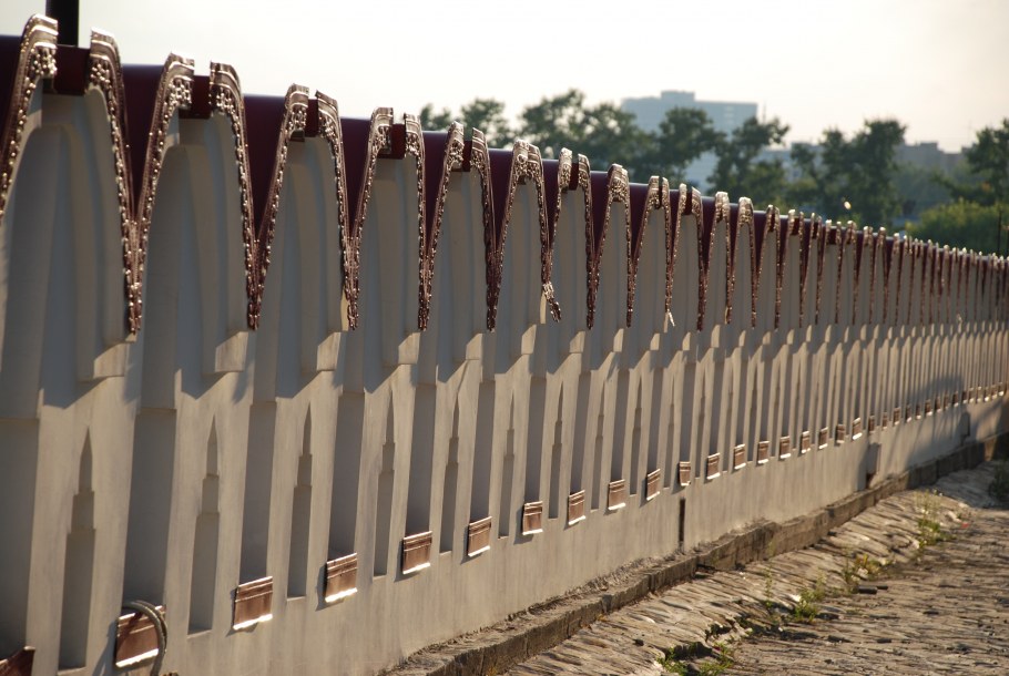 Забор с подсветкой