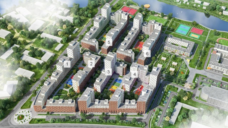 ЖК Новокрасково 6 корпус