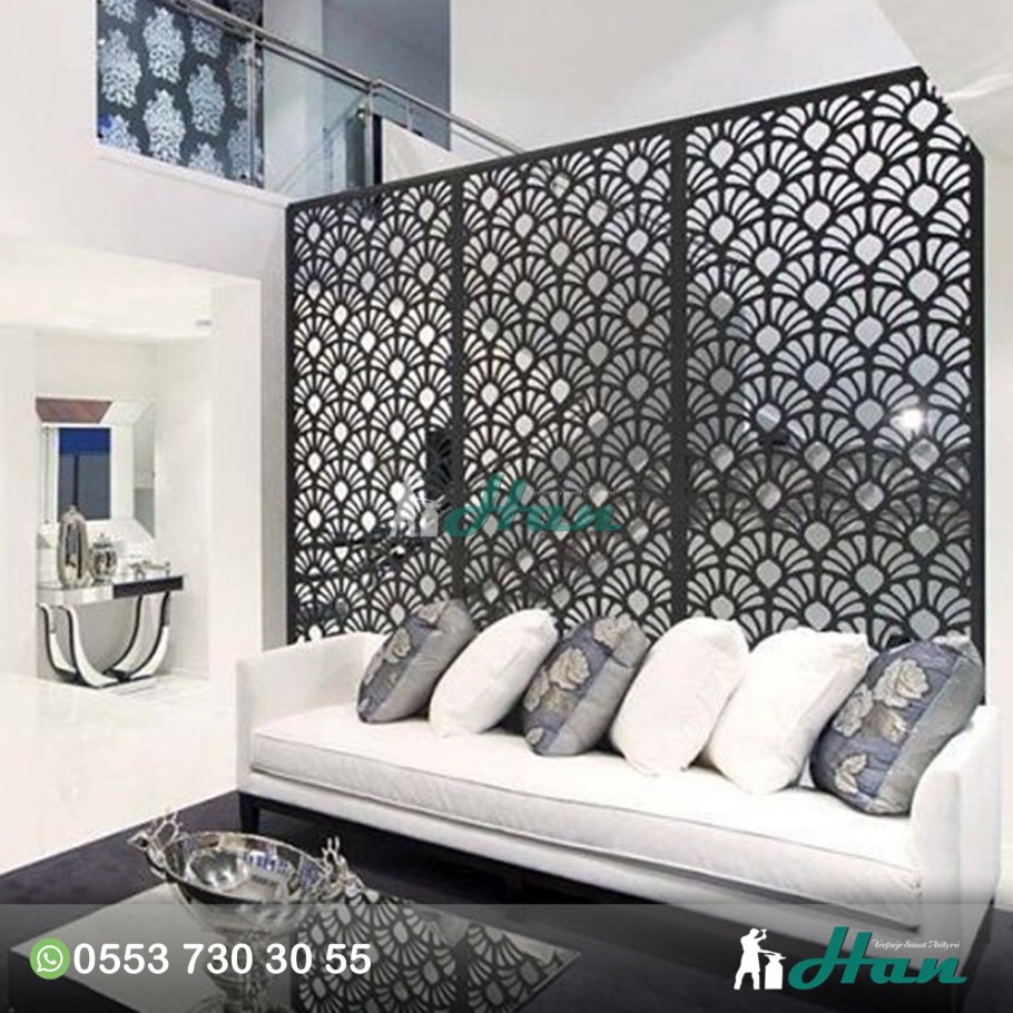 Металлические перегородки для зонирования