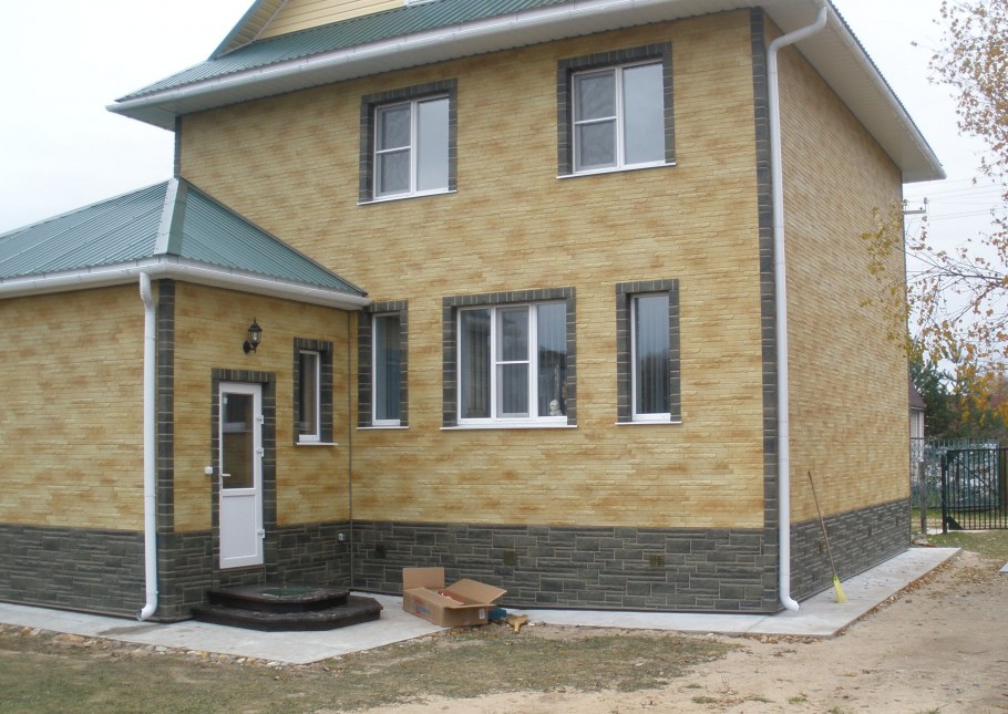 Обшивка стен снаружи