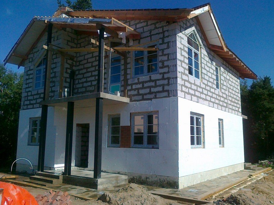 Отделка домов сайдингом