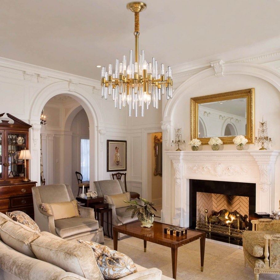 Камин в итальянском стиле