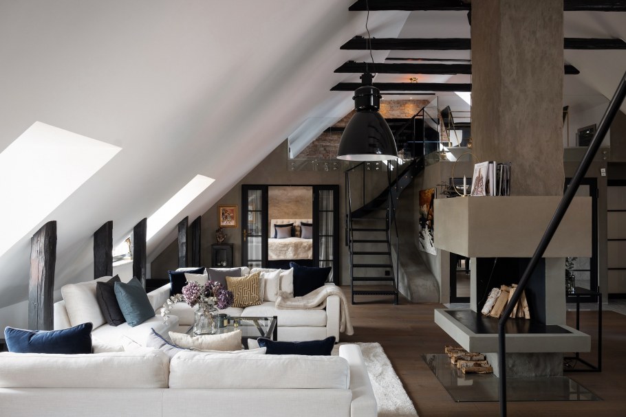 Двухуровневая мансарда