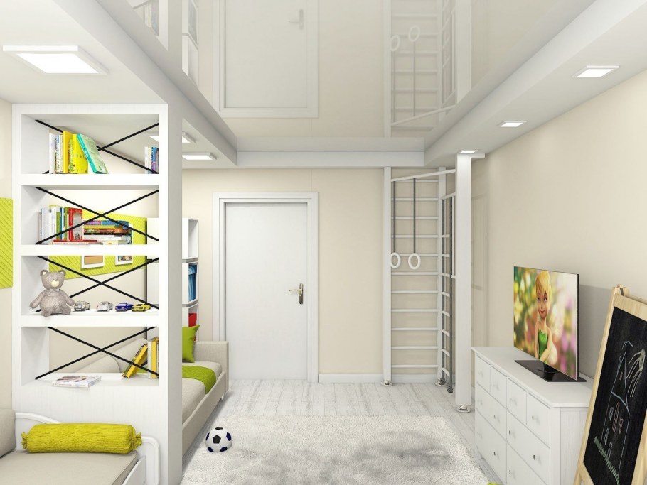 Детские комнаты для двоих детей