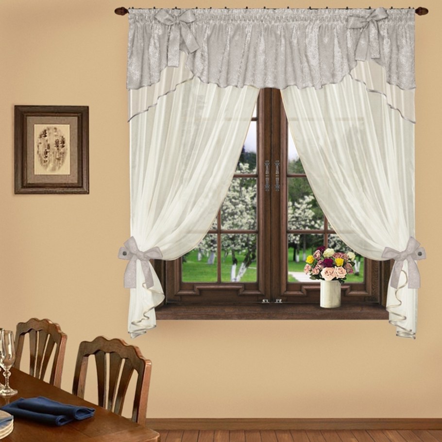 Шторы для кухни Нивасан Мираж