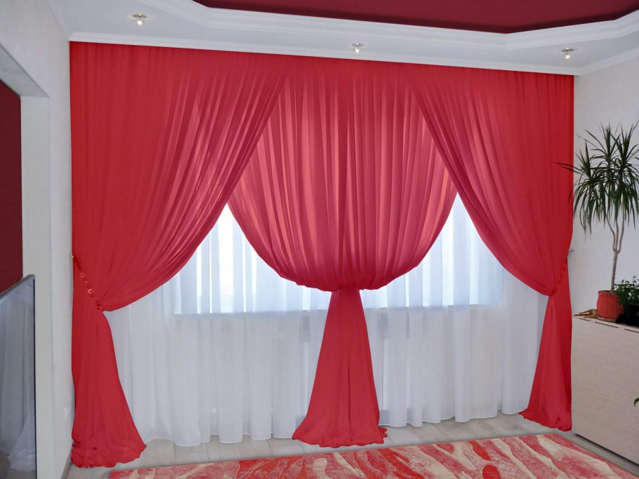 Шторы РЕАЛТЕКС скрещенные шторы