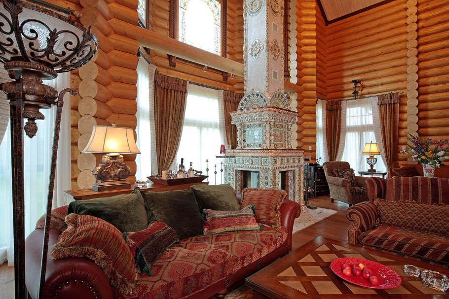 Интерьер а-ля рюс