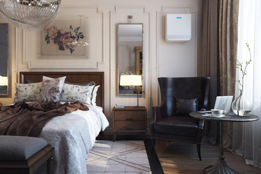 Кровать в стиле Эклектика