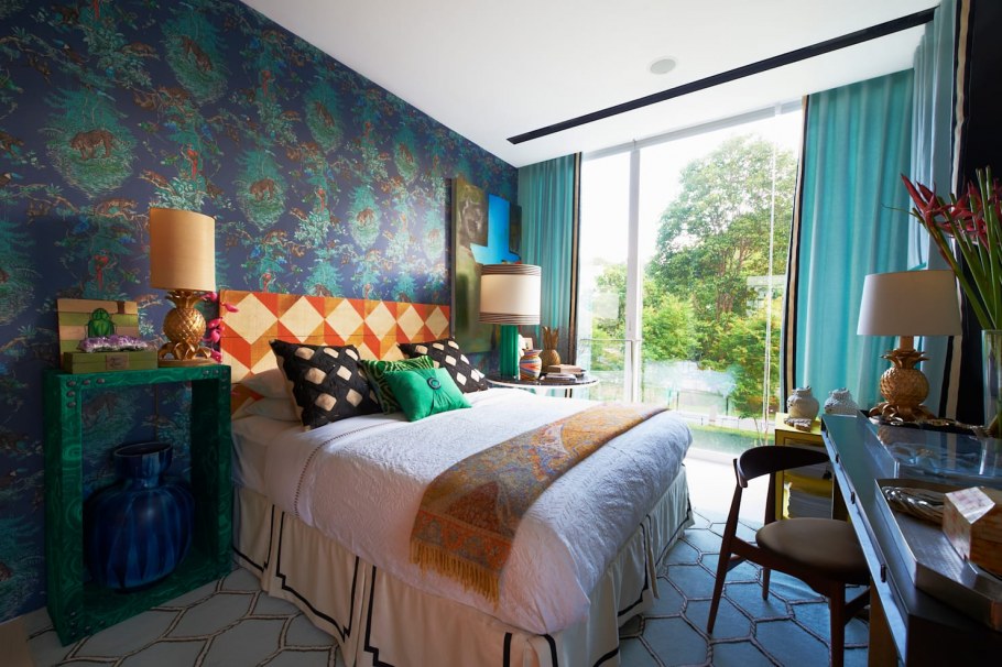 Спальня в эклектическом стиле
