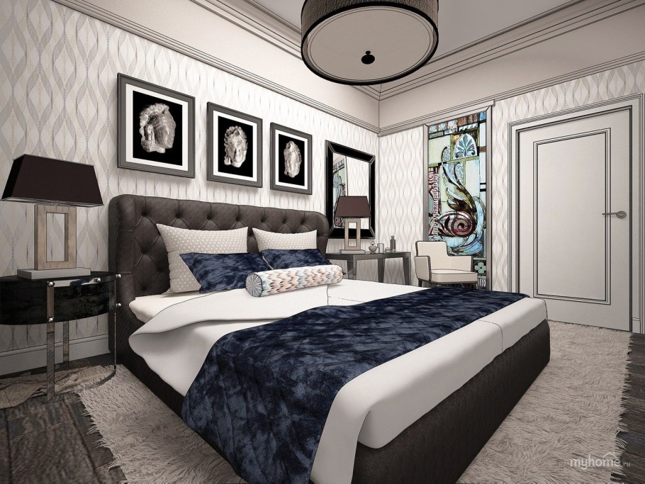 Спальня в стиле Эклектика