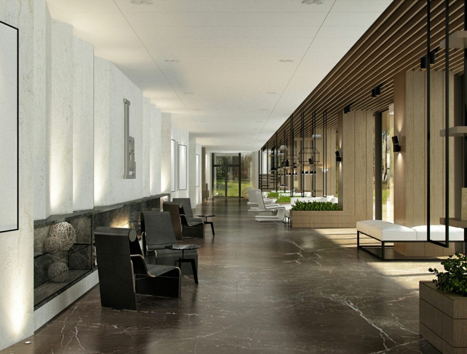 ЖК серебряный Бор интерьер