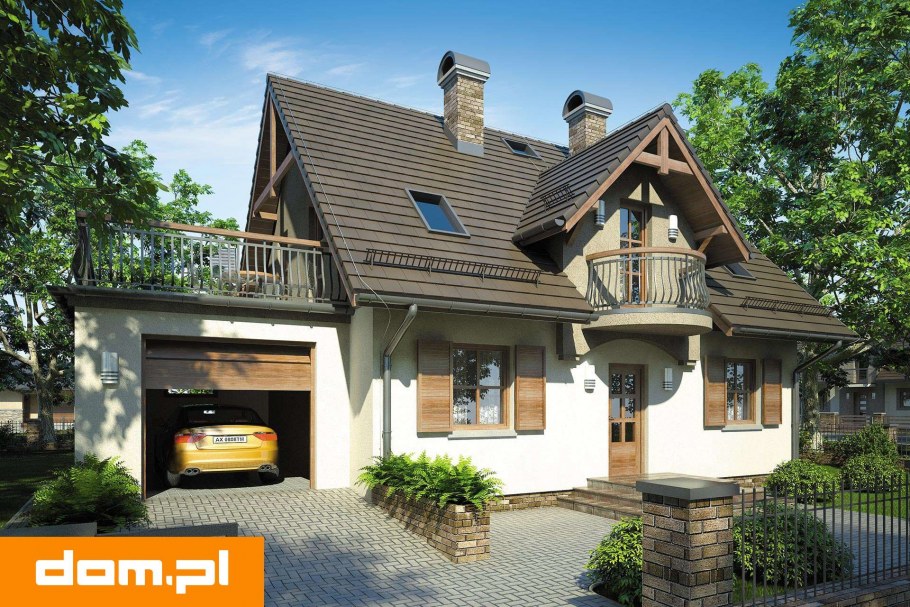 Дом z500 с мансардой