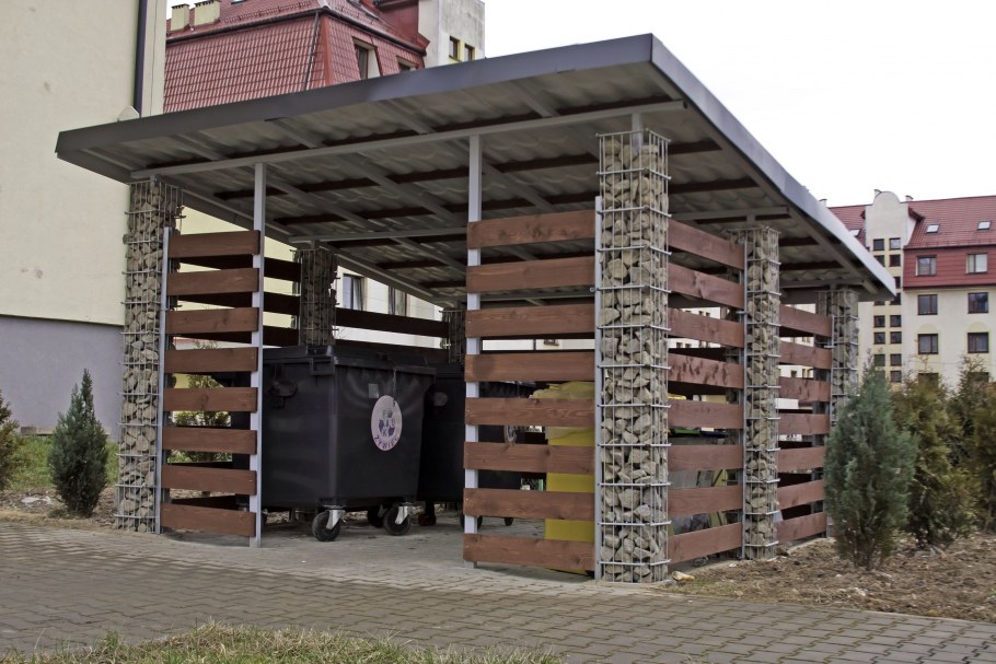 Габион скамейка