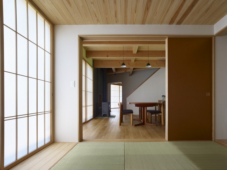 Японские деревянные дома внутри