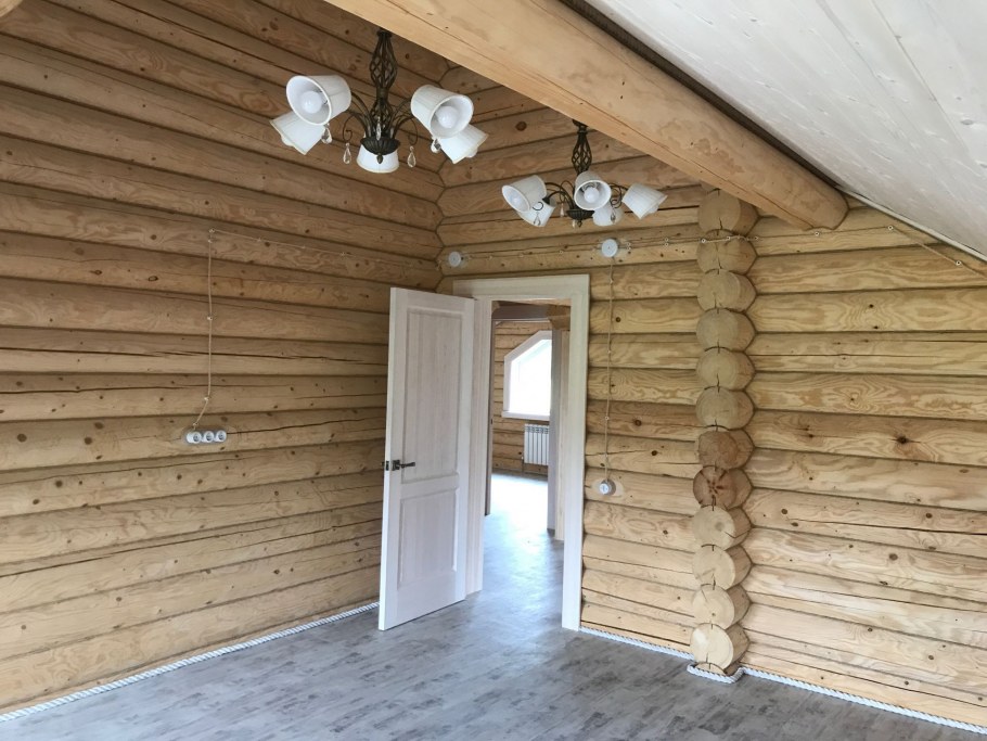 Внутренняя отделка сруба