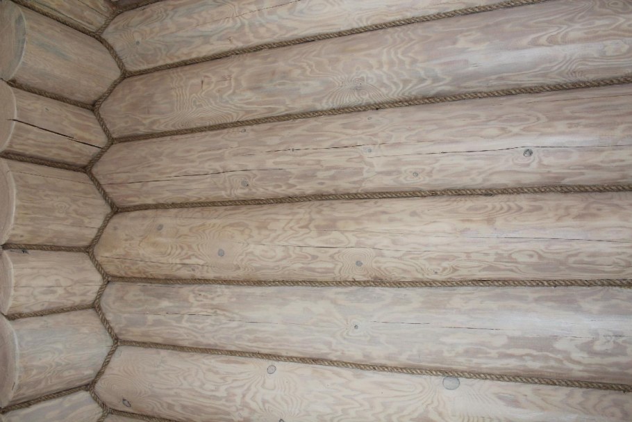 Тонирование бревен