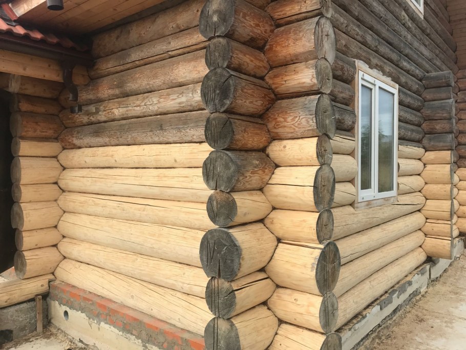 Шлифованное бревно