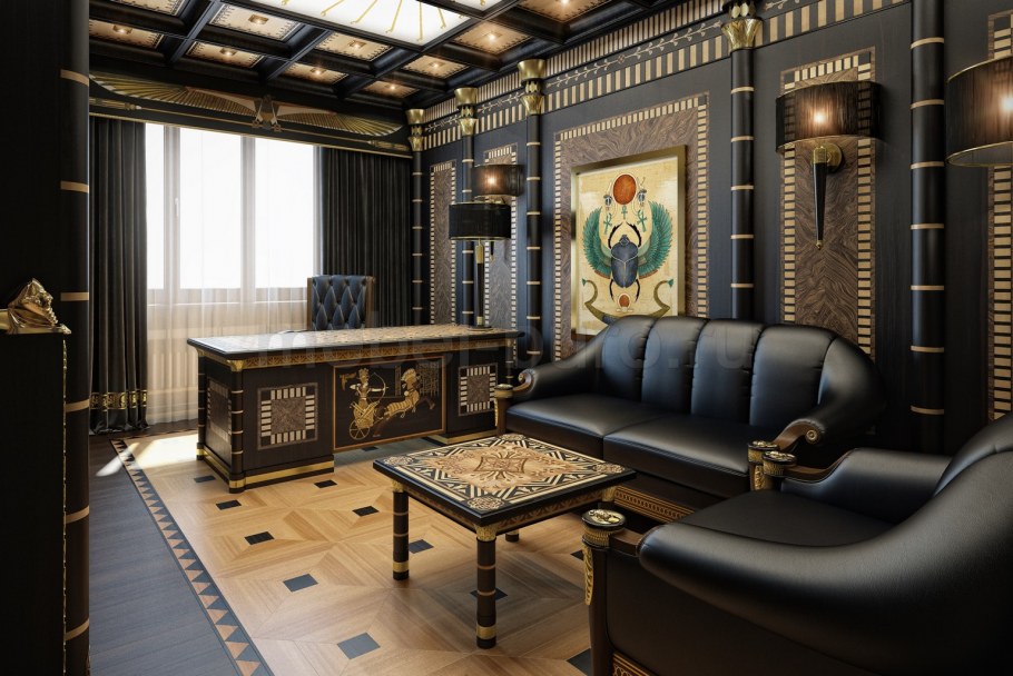 Египетский стиль в интерьере