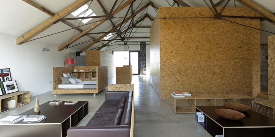 Мансарда лофт с ОСБ