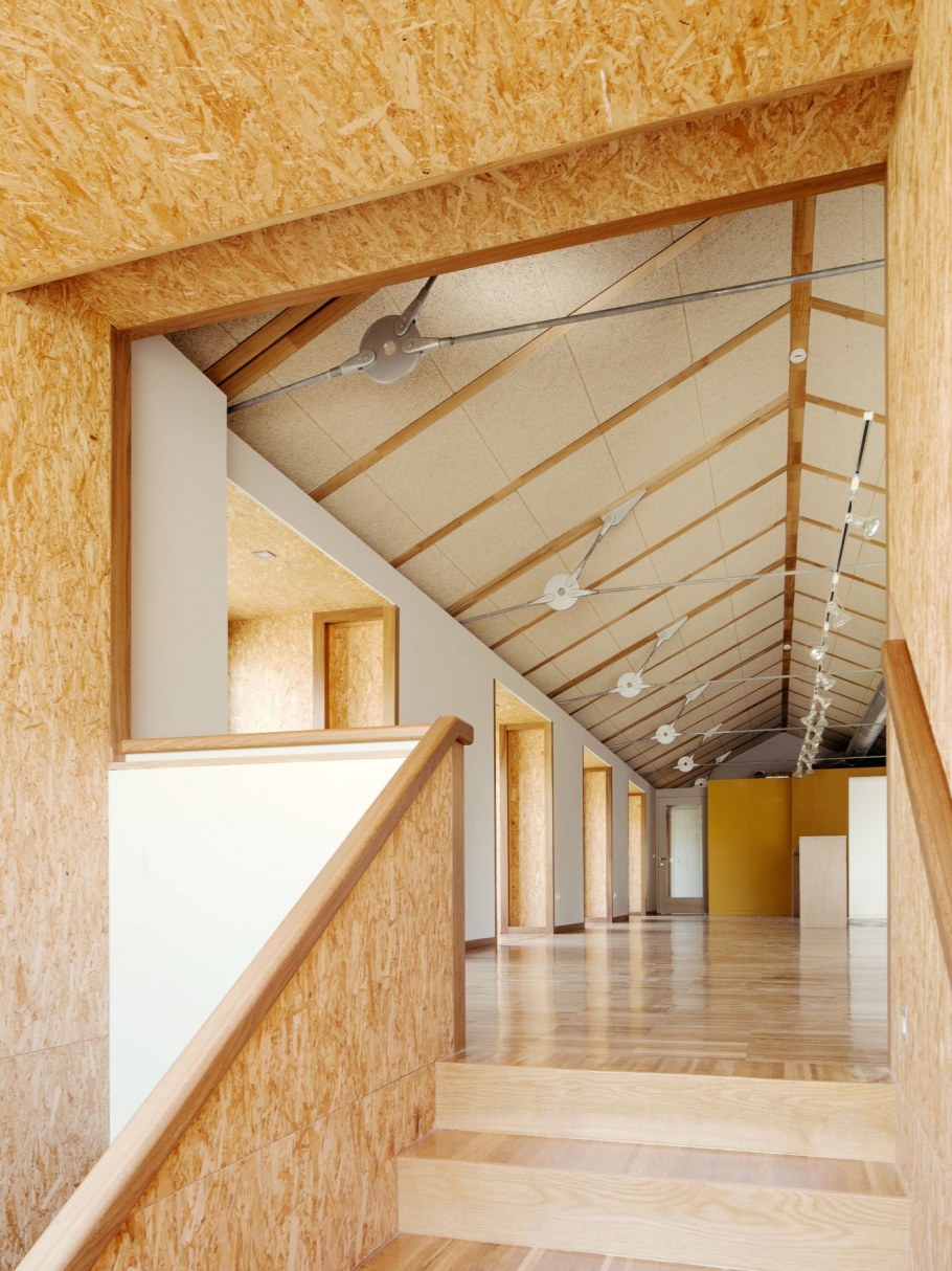 Обшивка мансарды ОСП