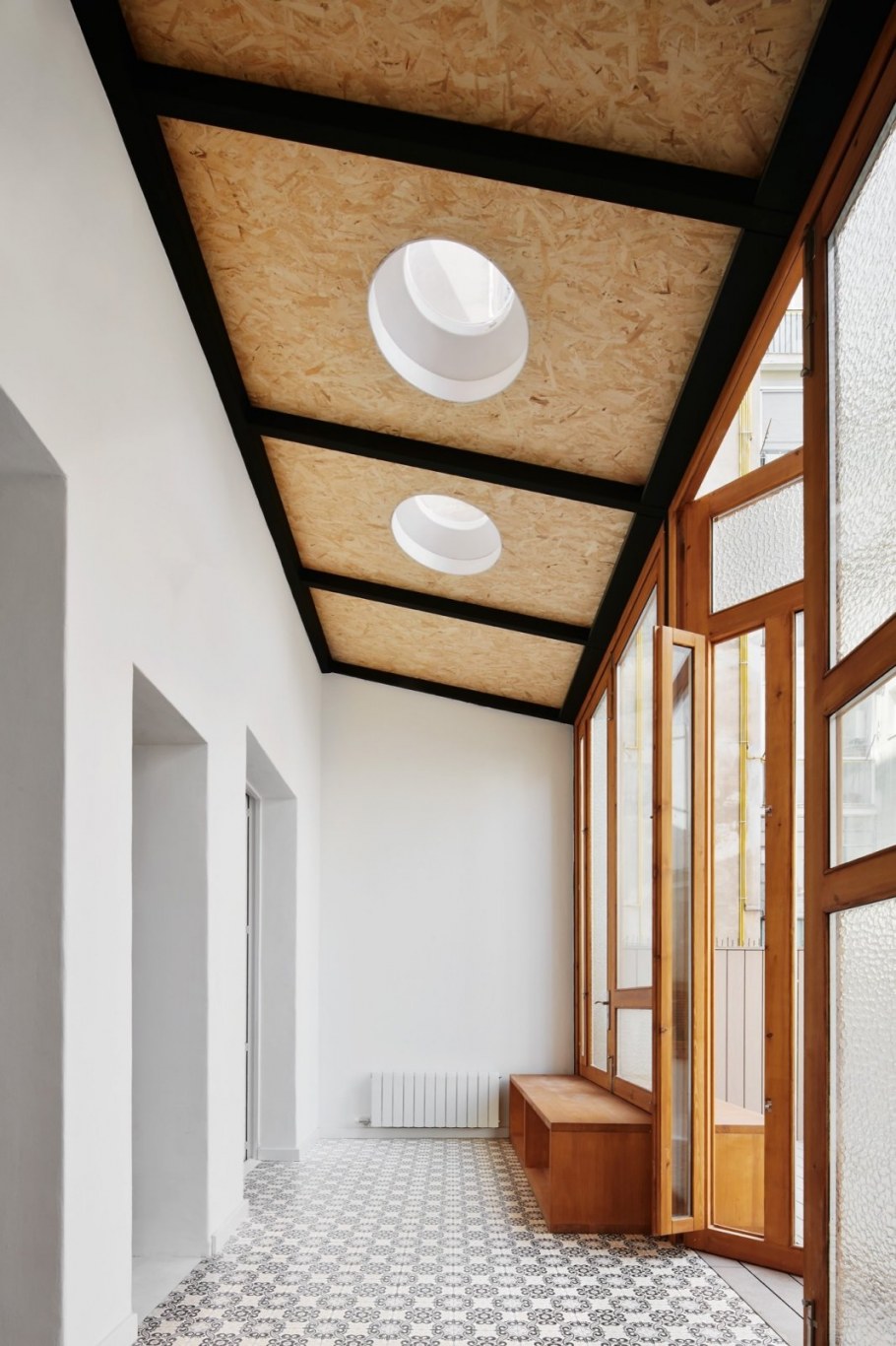 Потолок из OSB плиты