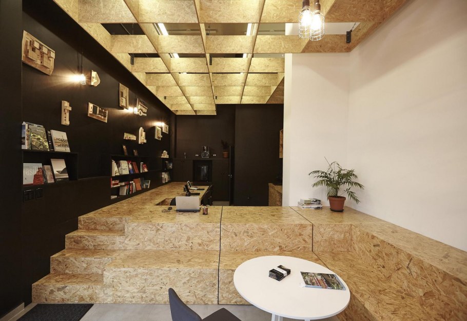 Интерьер ОСП плита офис