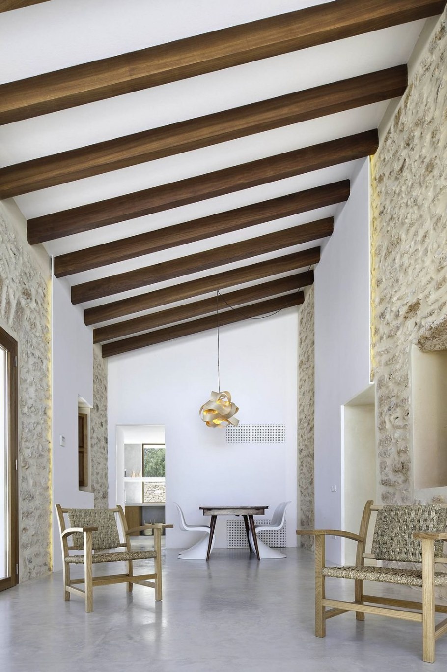 Фальшбалки в интерьере Прованс