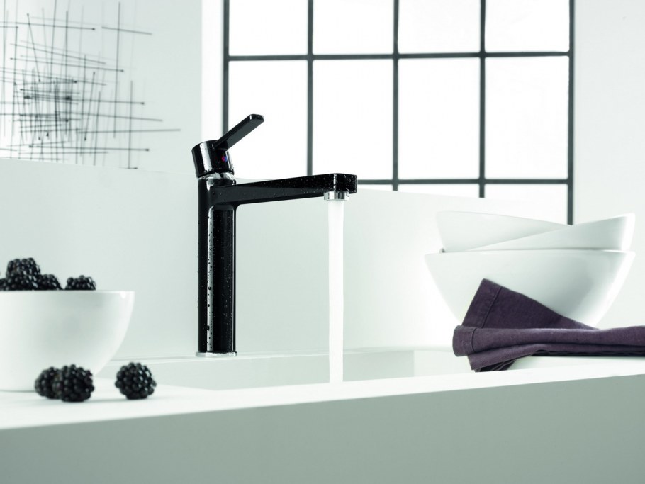 389738675 Смеситель Zenta для кухни (черный/хром)