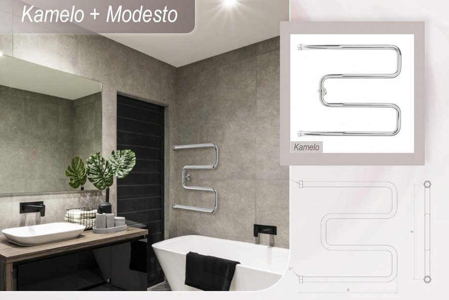 Ванная комната в стиле Минимализм