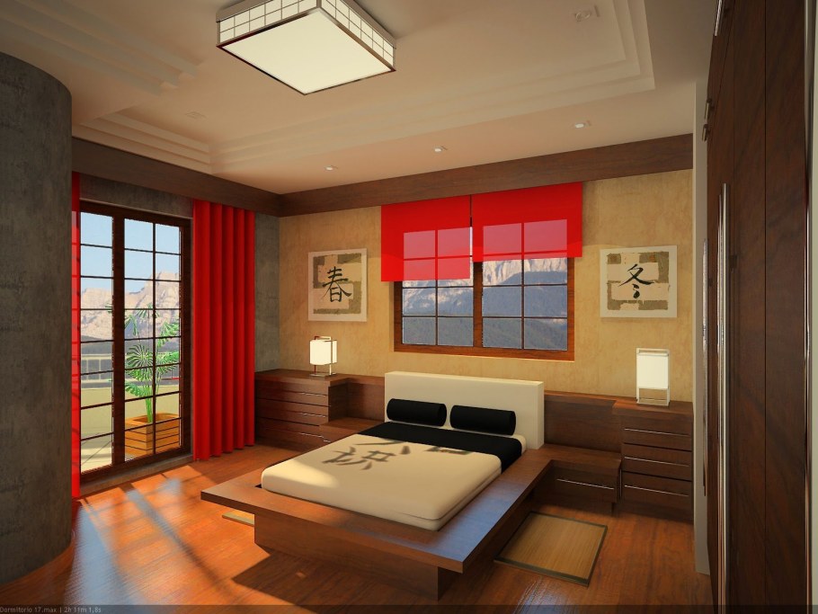 Декор в японском стиле