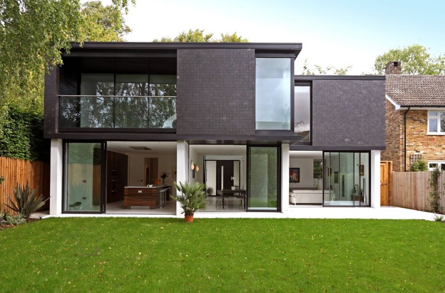 Коттедж в стиле Баузаус