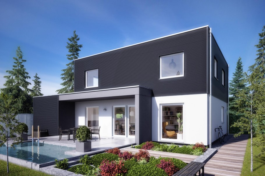 Дом в стиле Баухауз проект