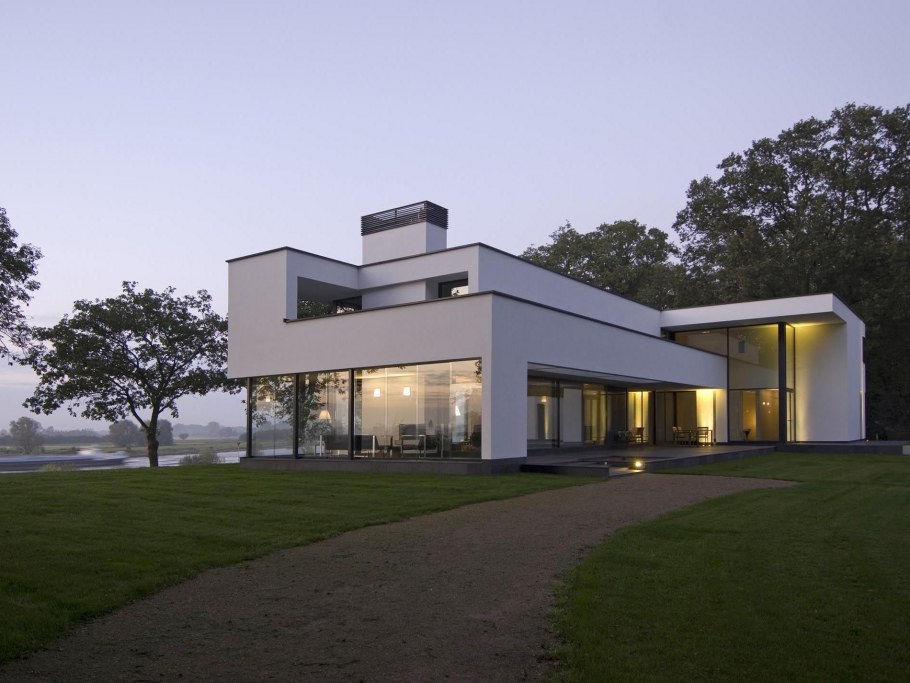 Проект дома в стиле Баухауз