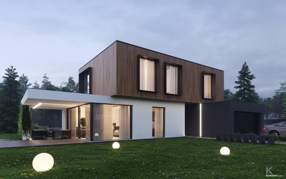 Баухауз архитектура загородный дом