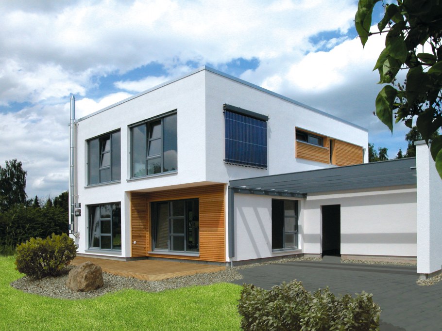 Коттедж в стиле Баухауз