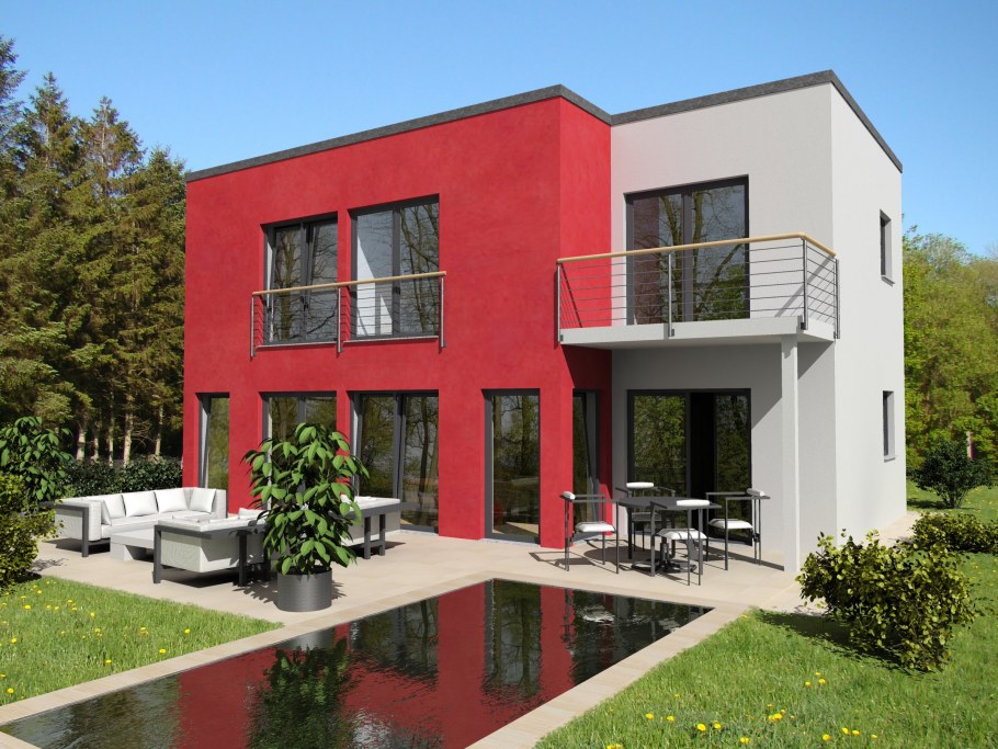 Баухауз архитектура загородный дом