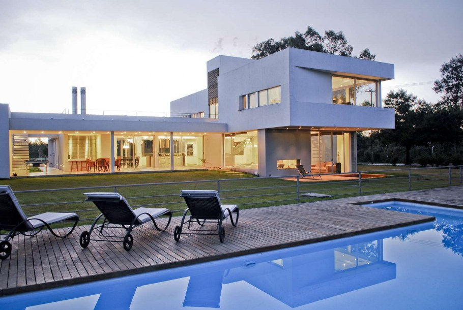 Виллы в стиле Баухауз