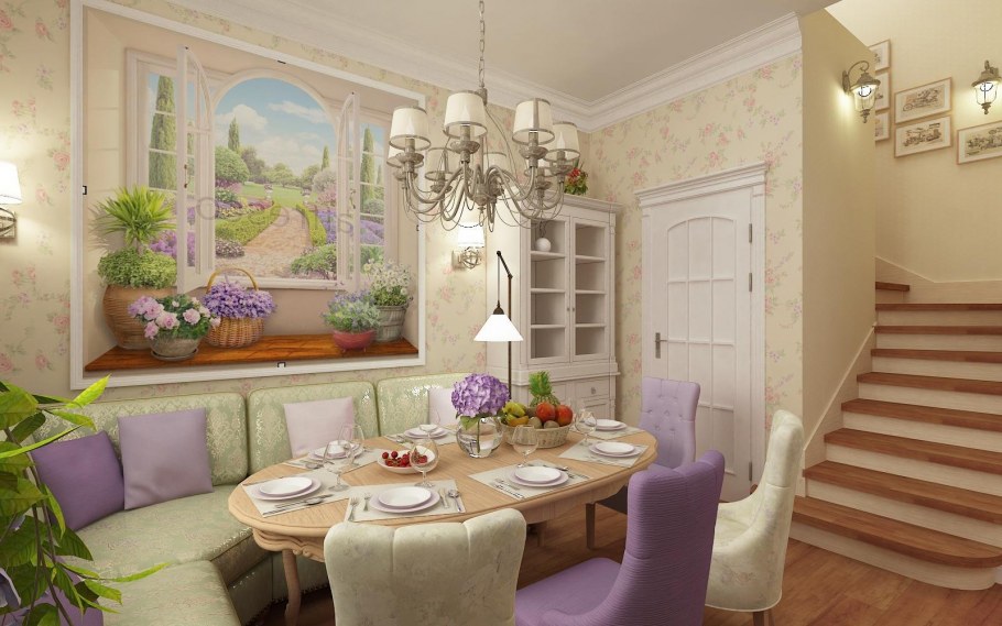 Прованс в интерьере квартиры