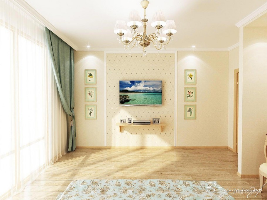 Гостиная в стиле Прованс квартирный вопрос