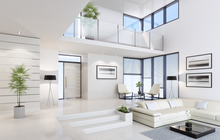 Современные интерьеры домов