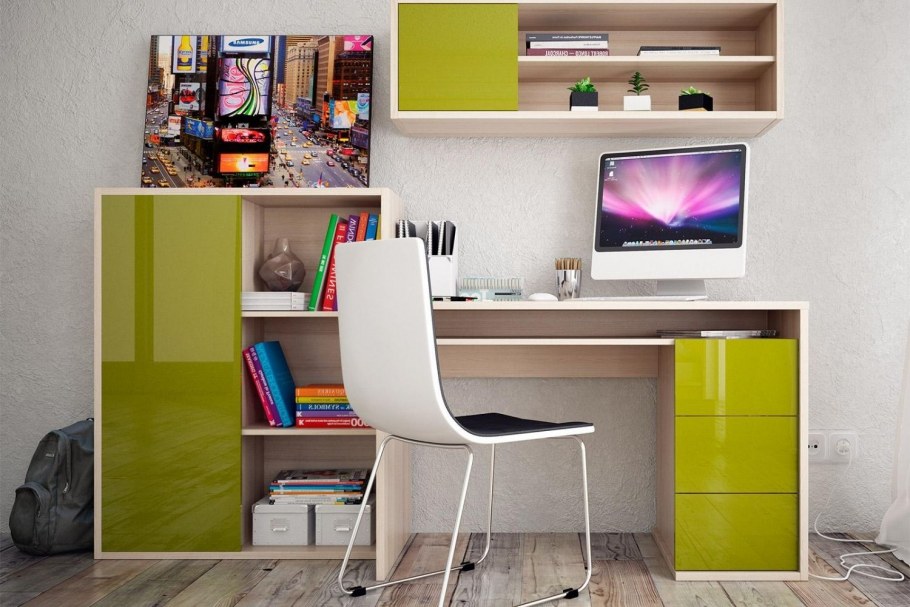 Стол письменный "уголок школьника 2" Аджио