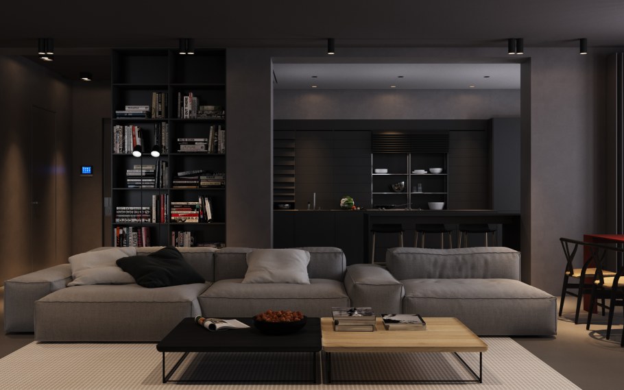 Стильная гостиная