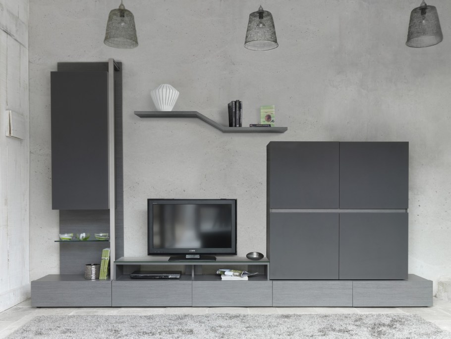 Шкаф навесной MLK Скайлайн 600