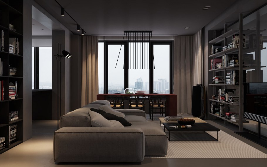 Горизонт в помещении