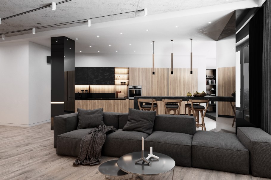 Неграмотно спроектированная гостиная