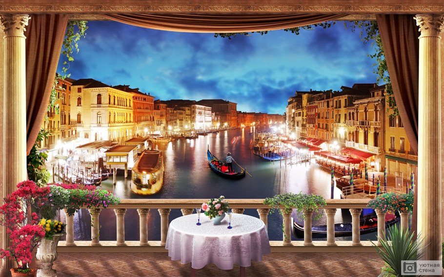 Фрески террасы Венеция