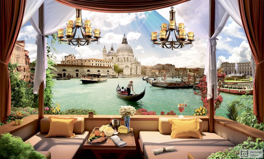 Фотообои фреска Италия 392*260